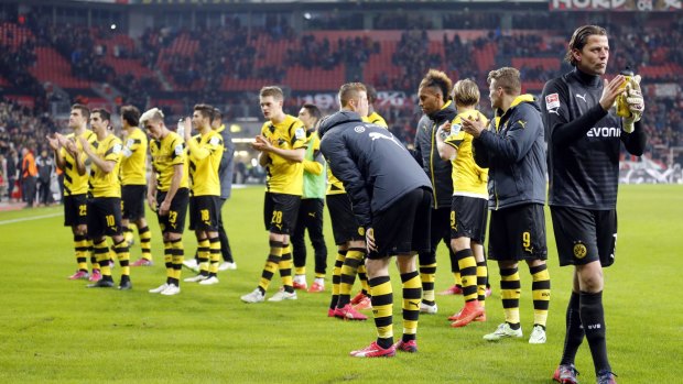Dortmund are bottom of the Bundesliga despite getting a point from their match agains Leverkusen.