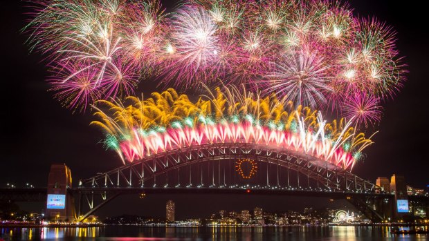 New Year's Eve: Sydney Harbour should be offering ideal watching weather.