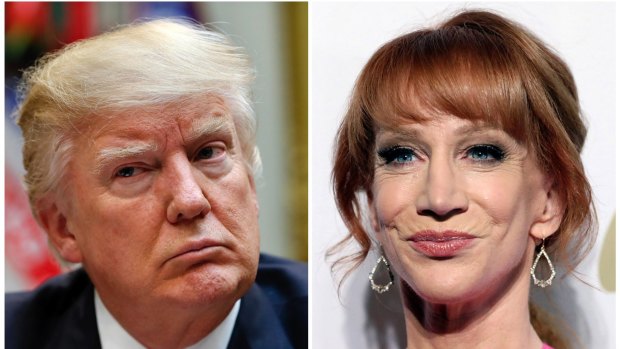 Kathy Griffin has revealed a grovelling letter she was encouraged to send to Donald Trump after a video of her posing with a severed head went viral. 