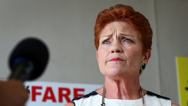 Pauline Hanson's office declined to comment.