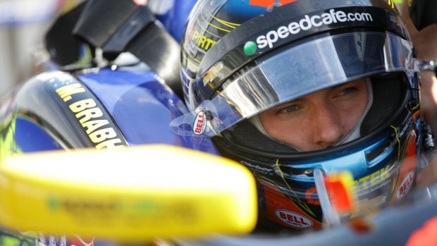 Australia's Matt Brabham is making his Indy 500 debut in only his second IndyCar race.