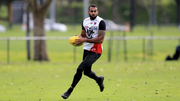 Heritier Lumumba will have to fight for his place in the Demons' best 22.  