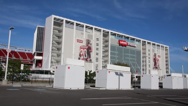 Hi-tech: Levi's Stadium in Santa Clara, California.