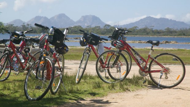 Freycinet National Park in Tasmania.