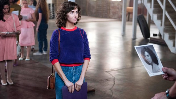 Alison Brie, Glow's lead, came to fame as Trudy Campbell in Mad Men.