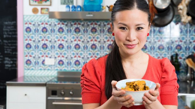 Poh Ling Yeow's chicken curry, based on her family recipe, will be served on Malaysia Airline flights.
