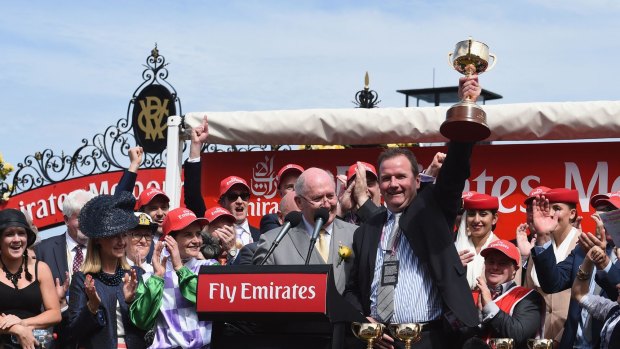 Sports fans don't just want to see the Melbourne Cup held aloft via live streaming.