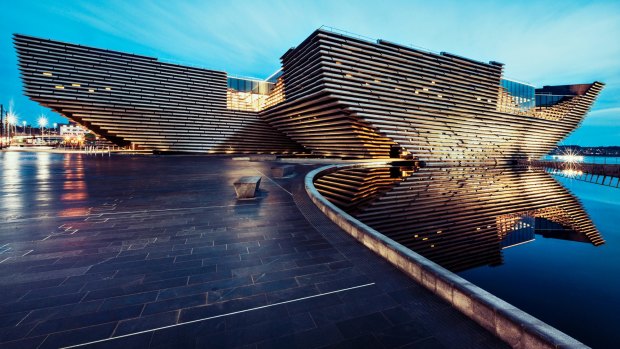 The V&A Dundee, Scotland's newest attraction.
