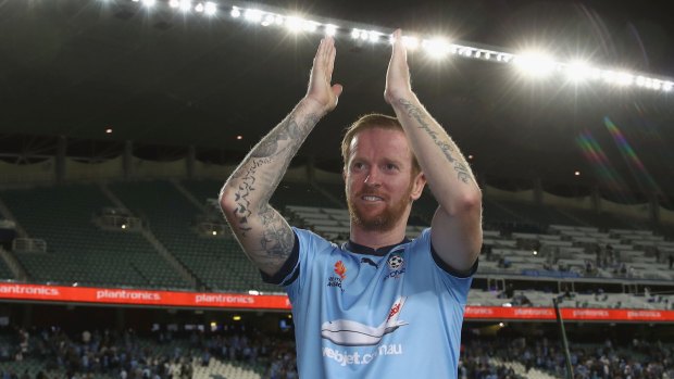 David Carney equalised for Sydney in the Big Blue but replays showed he had handled the ball in the process.