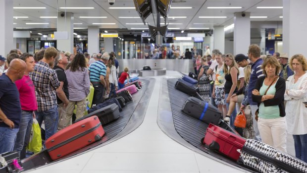 If you can travel with hand baggage only. Then you don't have to check it in or wait for it once you arrive at your destination.