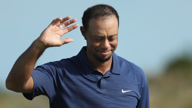 Return of the king: Tiger Woods made his long overdue return to competitive golf in December.