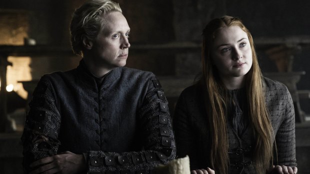 Sansa and Brienne .