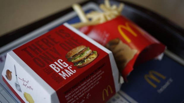 Booming: McDonald's home delivery service is proving successful in Sydney.