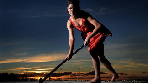 Canberra's Anna Flanagan is back to play in her home town since school.