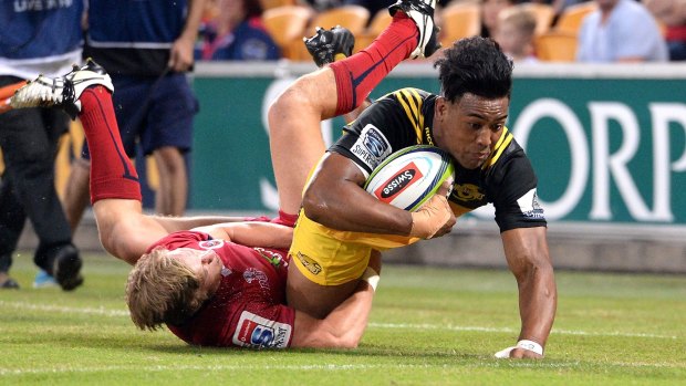 Hurricanes and All Blacks speedster Julian Savea has been one of the best wingers in Super Rugby this season.