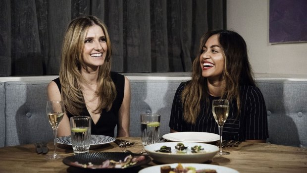 Jessica Mauboy (right) tells Kate Waterhouse about her writing process and aspirations.