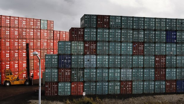 Hutchison Ports Australia has laid off dozens of workers via text message. 