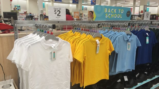 In store: Target's $2 uniforms.