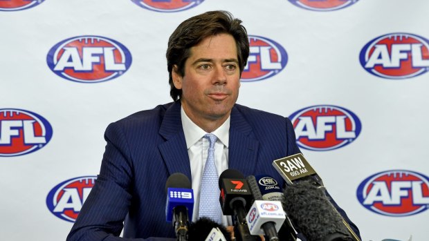 AFL boss Gillon McLachlan.