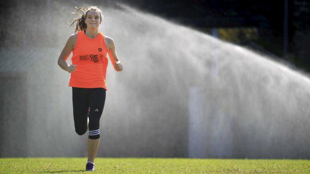 Ella Brown will honour her mother at the Sydney Morning Herald Half Marathon