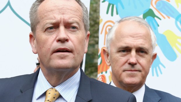 Bill Shorten and Malcolm Turnbull can both point to polls putting themselves in the lead.  