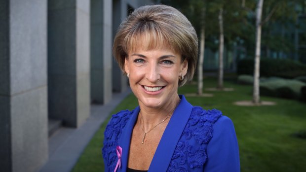 "It is about saying to women, whether they're younger women, older women, you need to be part of the solution": Michaelia Cash.