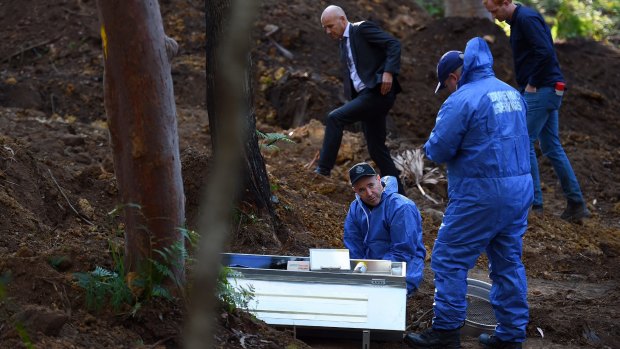 Forensic services during the search for the burial place of Matthew Leveson.