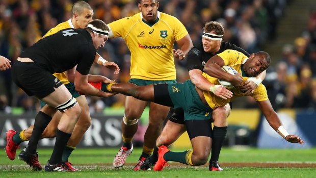 Tevita Kuridrani's handling errors in the opening Bledisloe Cup Test appear to have cost him his place in the side for this weekend's clash.