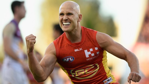 Part of the furniture: Gold Coast sees Gary Ablett as a key part of their future.