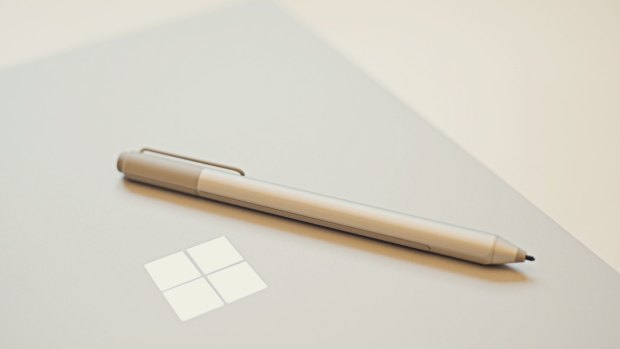 The Surface Pen is included.