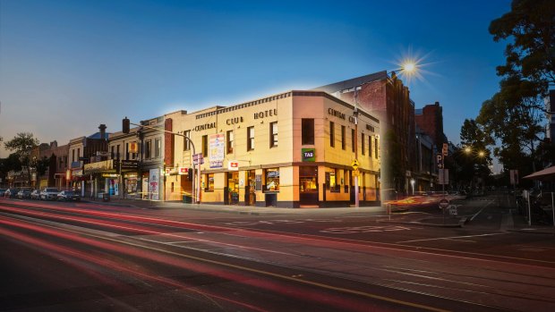 The ANMF has paid $7.925 million for the Central Club Hotel on Victoria Street, North Melbourne