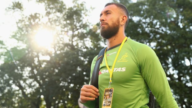 Positive influence: Quade Cooper was a surprise choice at No.10.