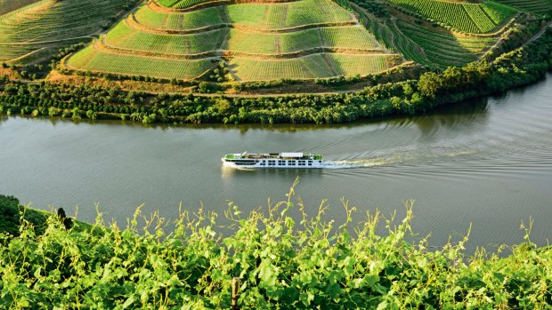 A Scenic Azure cruise in the  Douro Valley, Portugal.