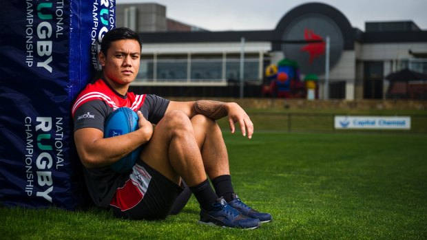 Len Ikitau is an ACT under-20s representative who has forced his way into the vikings side.