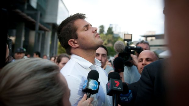 Gable Tostee leaves court a free man after being acquitted of both the murder and manslaughter of Warriena Wright.