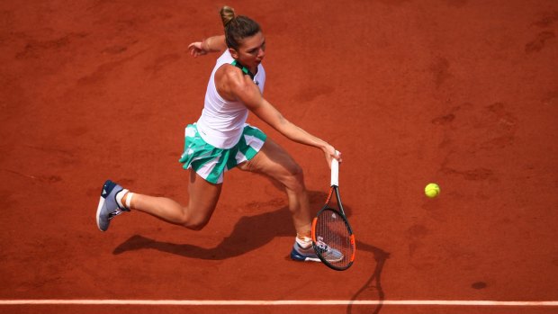 Romania's Simona Halep is in sizzling form at Roland Garros.