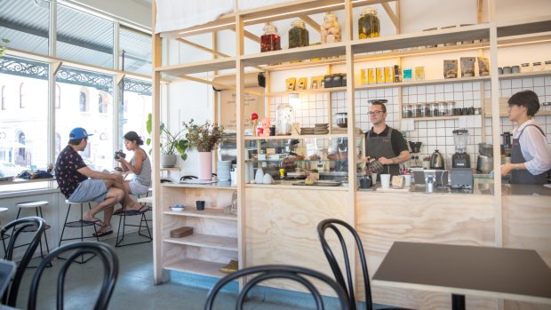 Light and bright, Ima Cafe is about pine, plywood and simplicity.