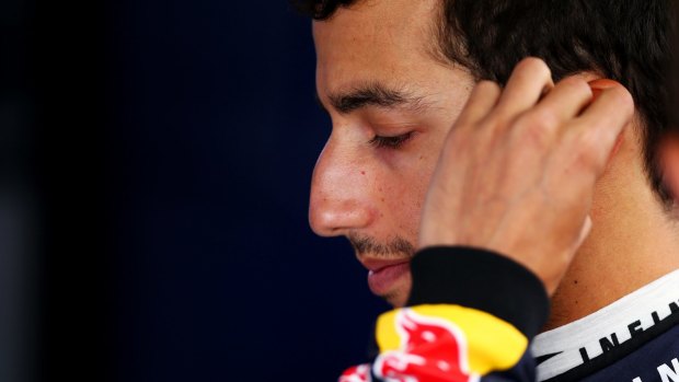 'We're not in the title race': Daniel Ricciardo has been critical of the 2015 car.