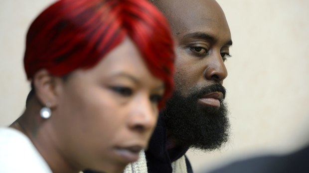 Lesley McSpadden and Michael Brown snr, parents of Michael Brown.