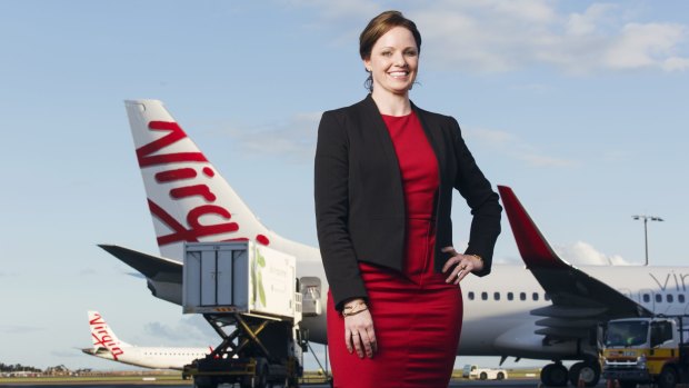 Caitlin Malone is Sydney Airport manager for Virgin Australia, the company most Australians surveyed would like to work for.
