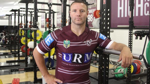 New recruit: Manly's five eighth Blake Green.