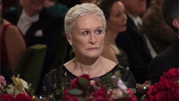 Glenn Close in a scene from The Wife.