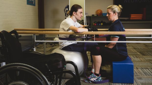 People in Canberra with spinal cord injuries or other neurological disabilities will now be able to use NeuroMoves.