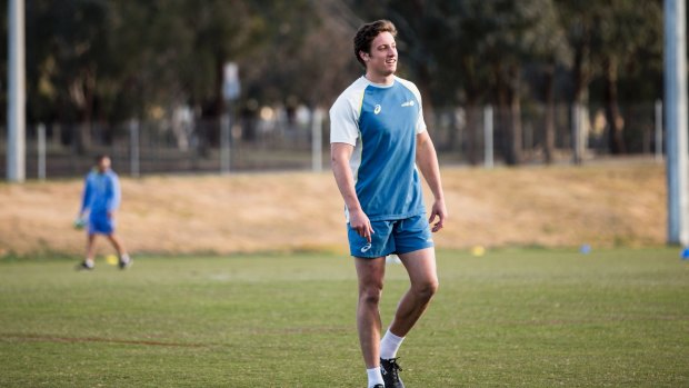 Nick Jooste at Australian under-20s training.