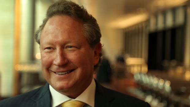 Billionaire Andrew Forrest is giving away a large chunk of his personal fortune.