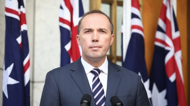 Immigration Minister Peter Dutton.