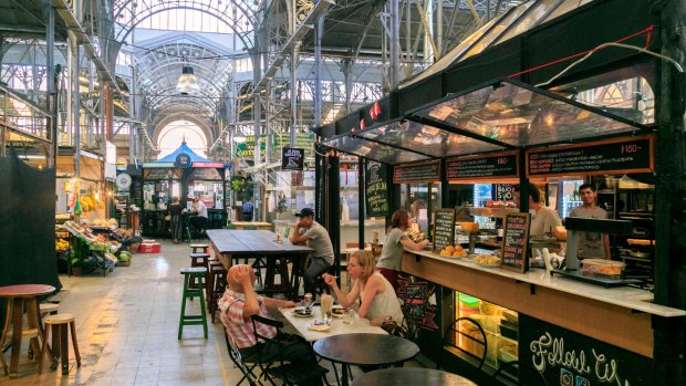 Don't rise early: Buenos Aires' famous San Telmo market.