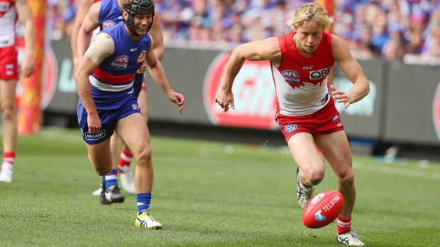 Future star: The Swans are keen to secure Isaac Heeney's long-term future.