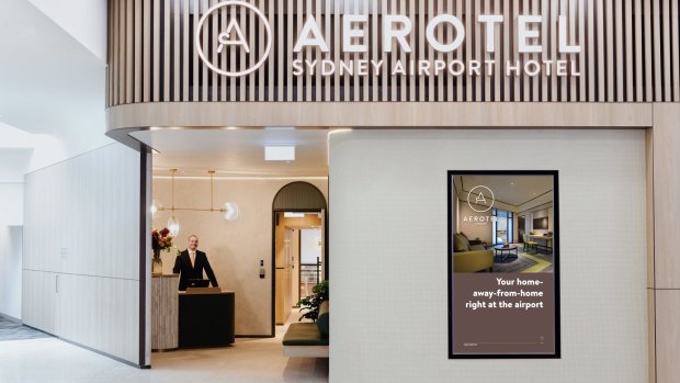 Aerotel can be booked for blocks of three-hour, six-hour and overnight stays.