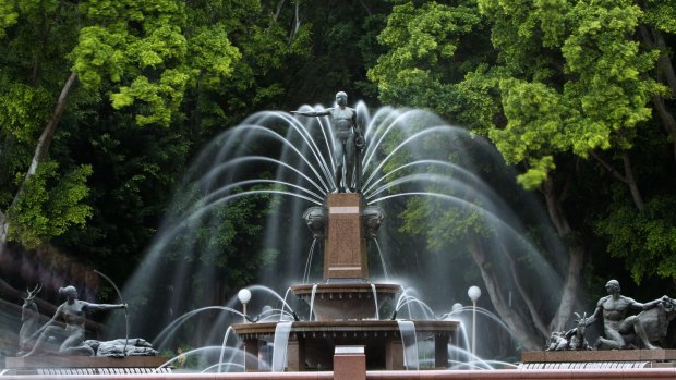 Restoration work on the Archibald Fountain in Hyde Park always attracts much public comment.